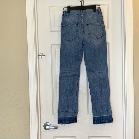 DL1961 MARA ANKLE High Rise Instasculpt Straight Jeans Size 25 - Picture 14 of 14
